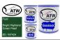 Preview: Ford, Bright Highland Green Pearl, B5 / M7424: 1L Lackdose + 1L Klarlack + 500ml Härter - Set, von ATW Autoteile West.